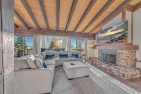 Lake Tahoe Vacation Rental Fireplace and Balcony